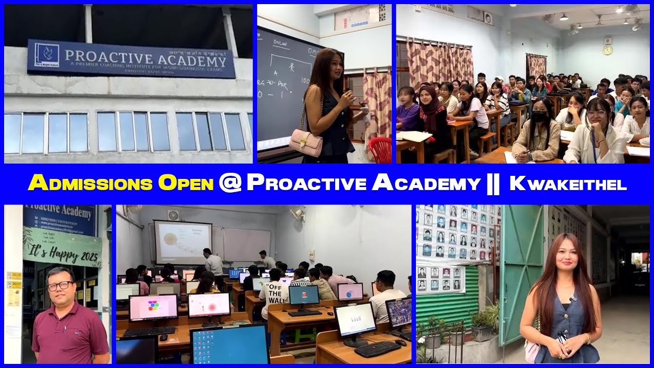 Admissions Open @ Proactive Academy ||  Kwakeithel || General Foundation Course Banking & SSC Exams