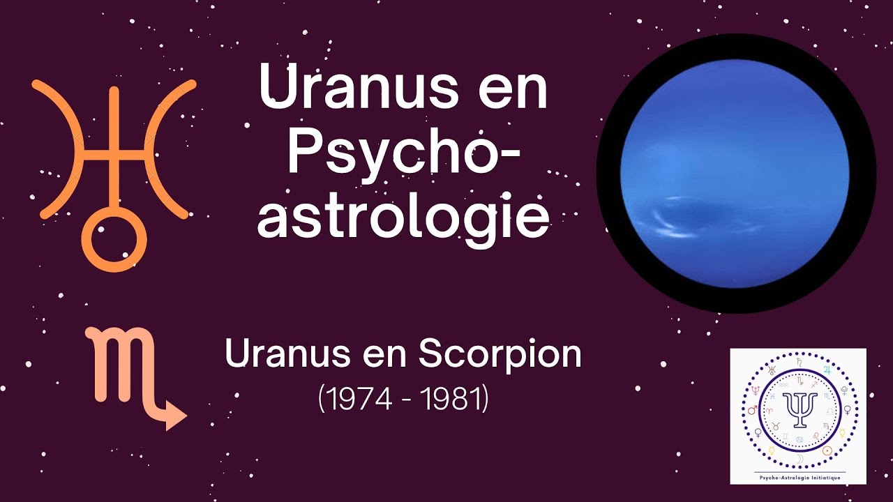 Uranus en Scorpion