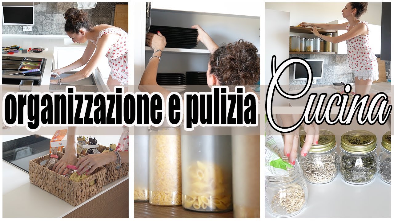 ORGANIZZAZIONE E PULIZIA DELLA CUCINA | Giuly T