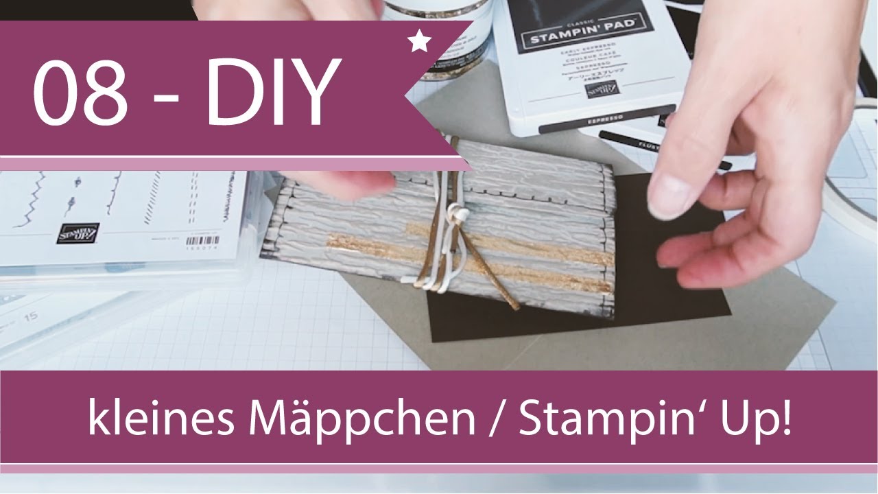 08 - DIY – von Andrea Herrfurth – kleines Mäppchen für Gutscheine + Co mit Stampin'Up!