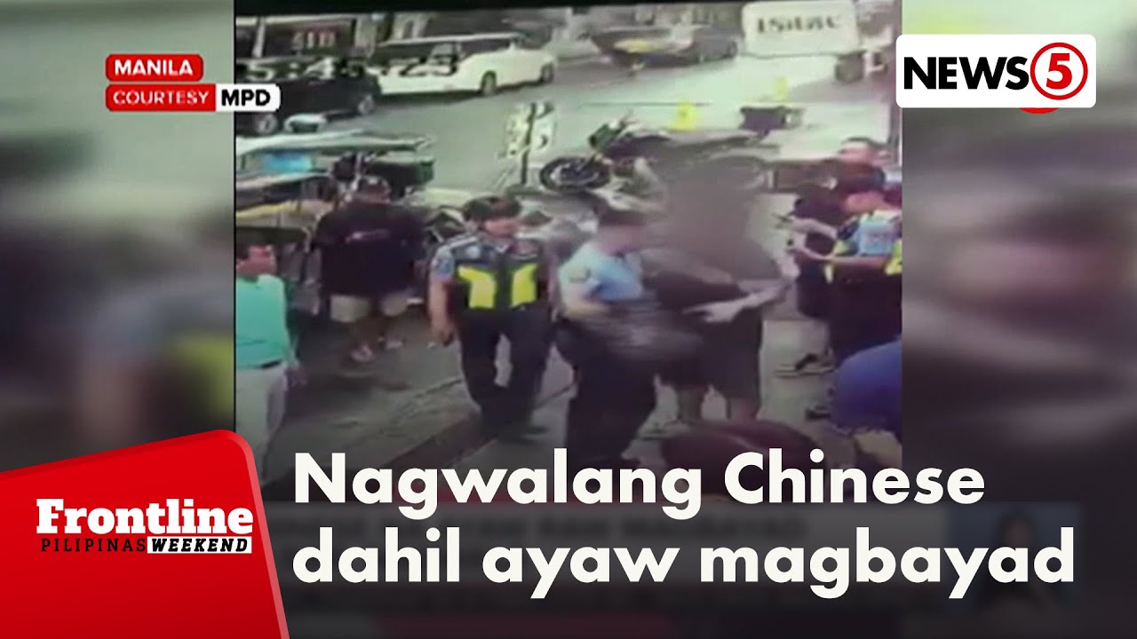Chinese na ayaw raw magbayad sa bar, nagwala | Frontline Weekend