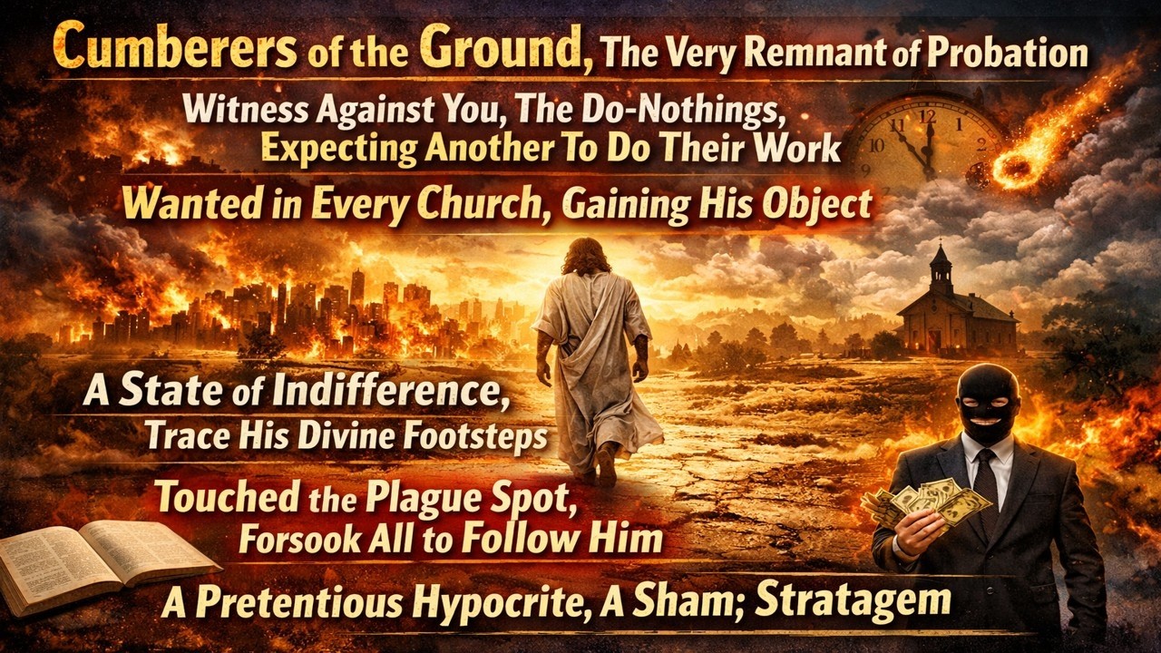 Divine Service| Cumberers Of The Ground... A Pretentious Hypocrite, A Shame; Stratagem|| 3/14/26