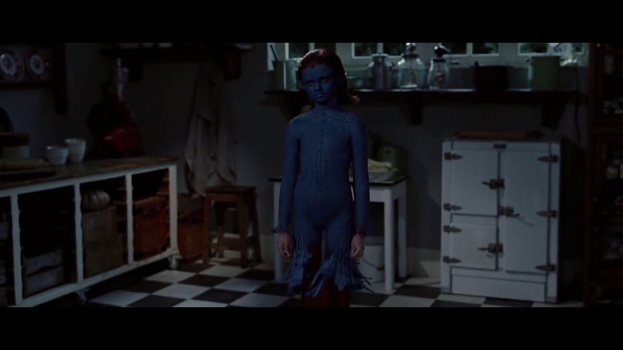 Mystique (Jennifer Lawrence) shape shifting compilation - X-Men