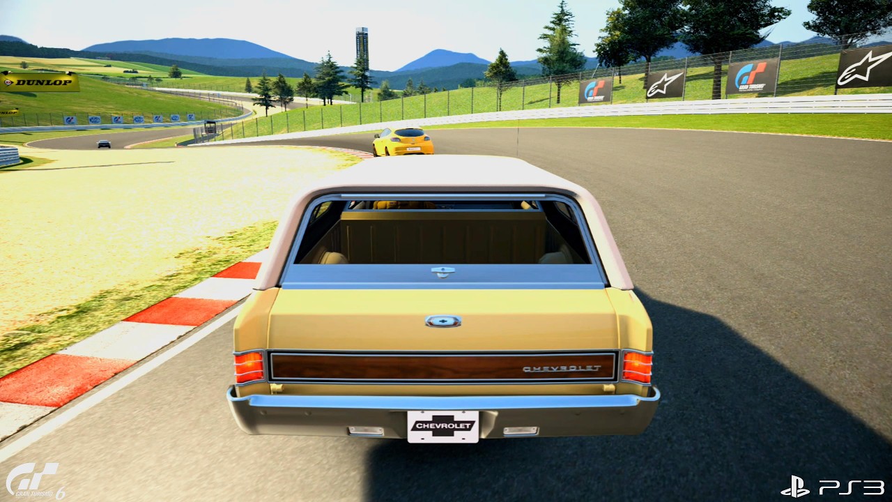 Gran Turismo 6 | Chevrolet El Camino SS 396 '67 - Apricot Hill Reverse [4KPS3]