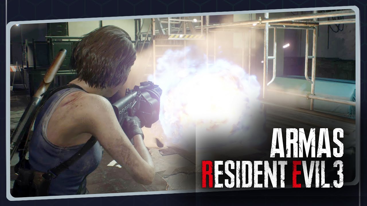 RESIDENT EVIL 3 Remake - ARMAS Diferentes e Desmembramento de Zumbis | Gameplay Portugu&ecirc;s em PT-BR