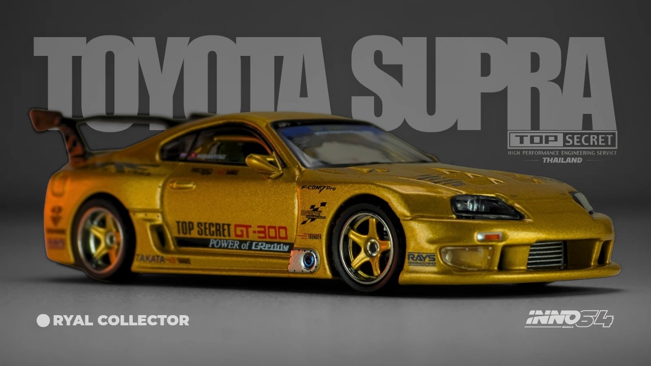 Toyota Supra A80 GT-300 TOP SECRET THAILAND INNO64 💎 el auto exclusivo de TASKL 2025