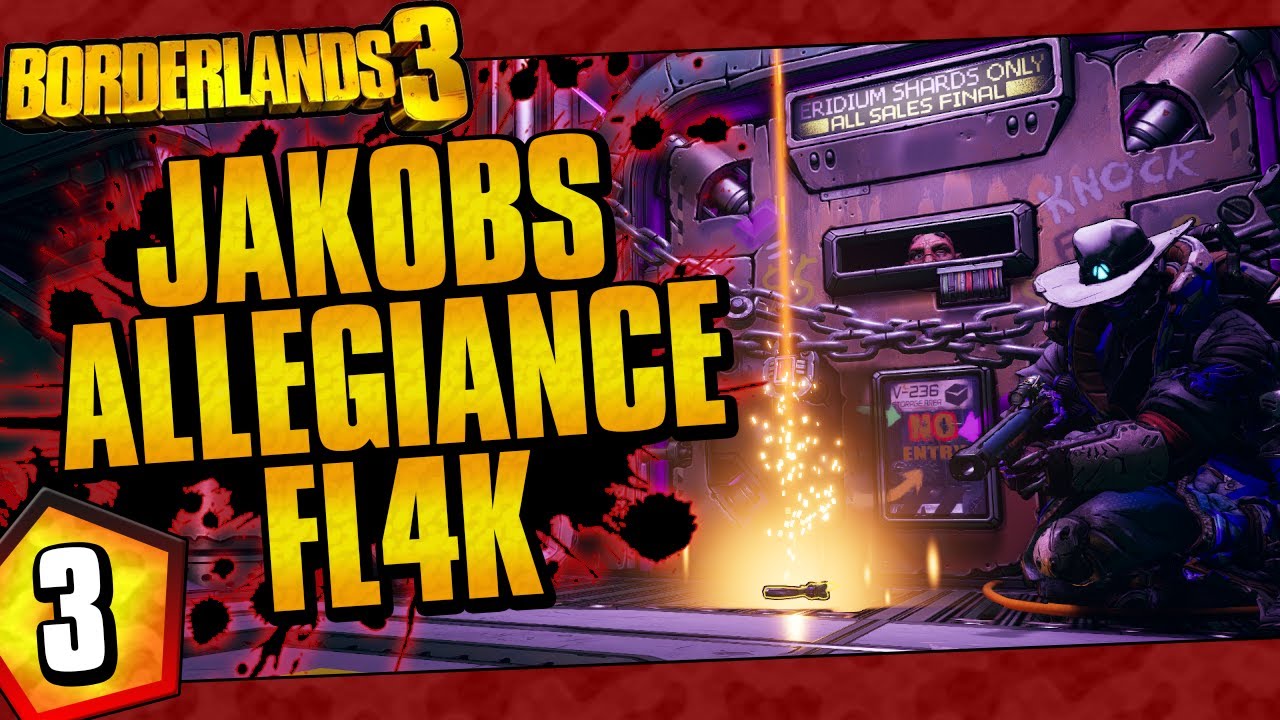 Borderlands 3 | Jakobs Allegiance FL4K Funny Moments And Drops | Day #3