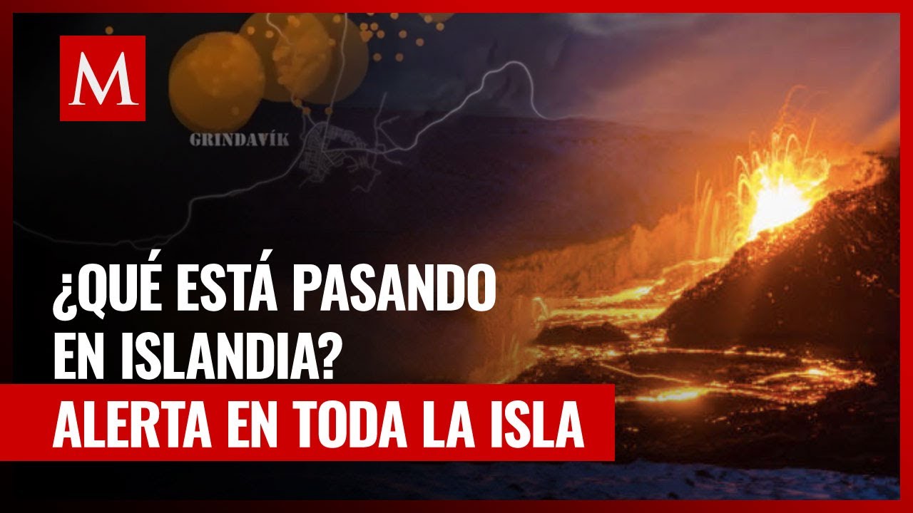 ¿Qué está pasando en Islandia? Evacuan ciudad por erupción volcánica