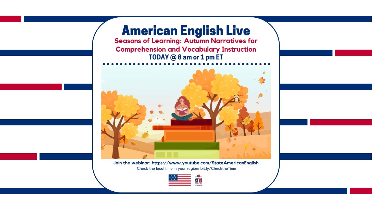 AE Live 25.3 - Seasons of Learning: Autumn Narratives for Comprehension & Vocabulary Instruction