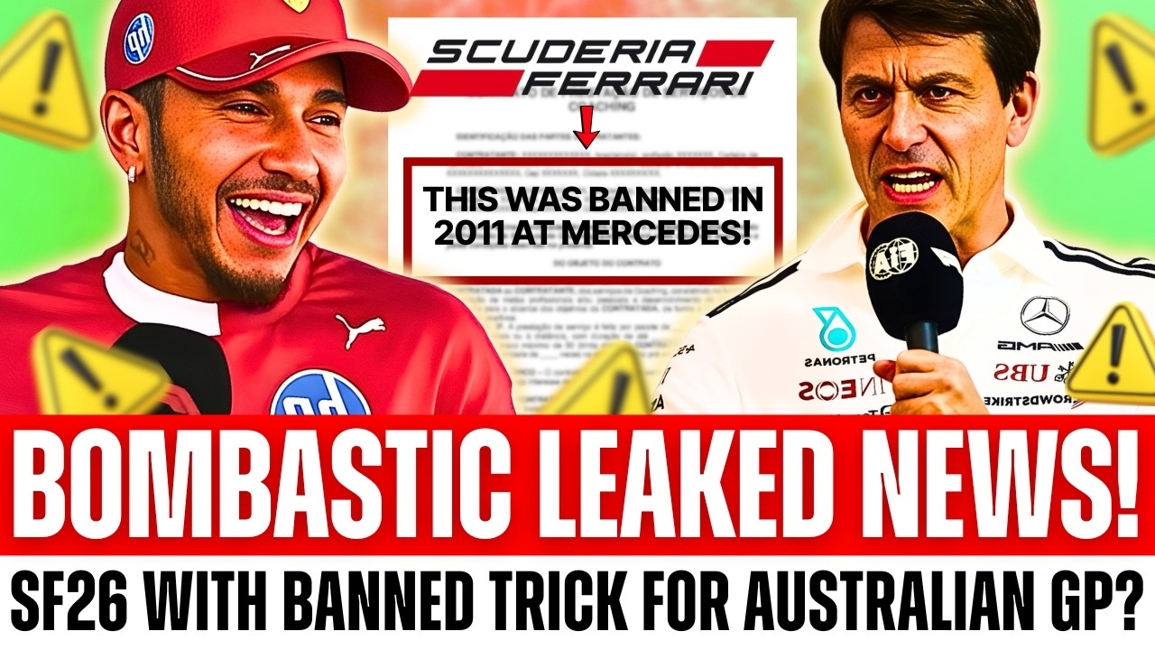 Ferrari uses BANNED TRICK with Lewis Hamilton | Verstappen BLASTS F1 | Mercedes IN TROUBLE!