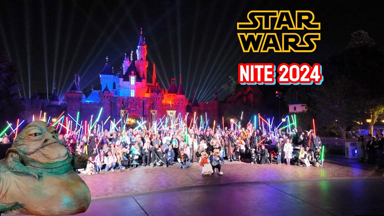 Disneyland After Dark: Star Wars Nite |2024  POV 4K