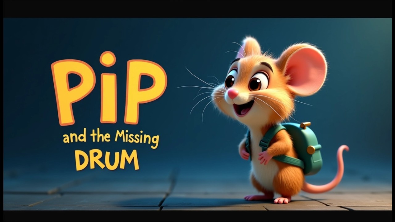Storytime with Ms. Erica! Pip and the Missing Drum 🐭 | A Story About Confidence for Kids