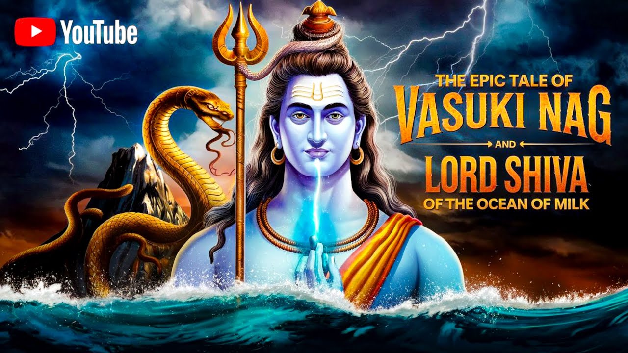 Story of Vasuki Nag Saved the Universe | Lord Shiva | Speak English Stories