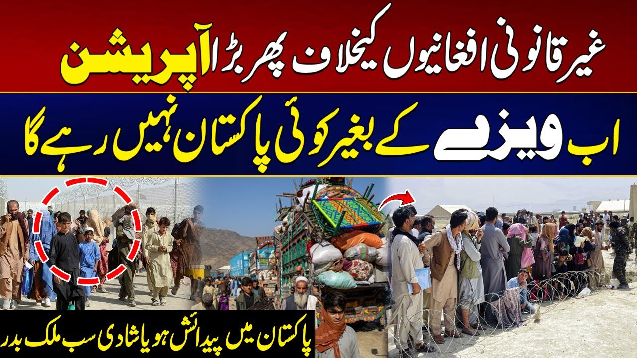 Massive Crackdown on Illegal Afghans in Pakistan | No More Staying Without Visa | City 21