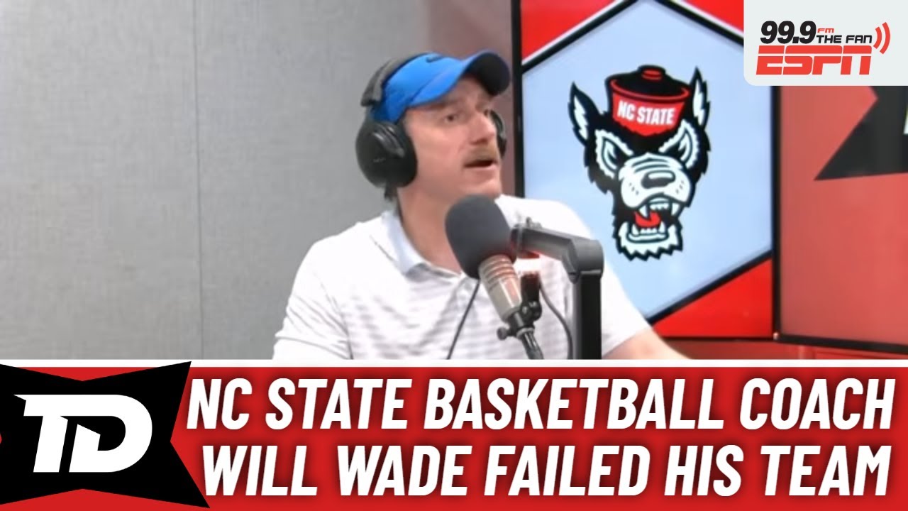 Главный тренер баскетбольной команды NC State Уилл Уэйд стал свидетелем поражения Wolfpack от бас...