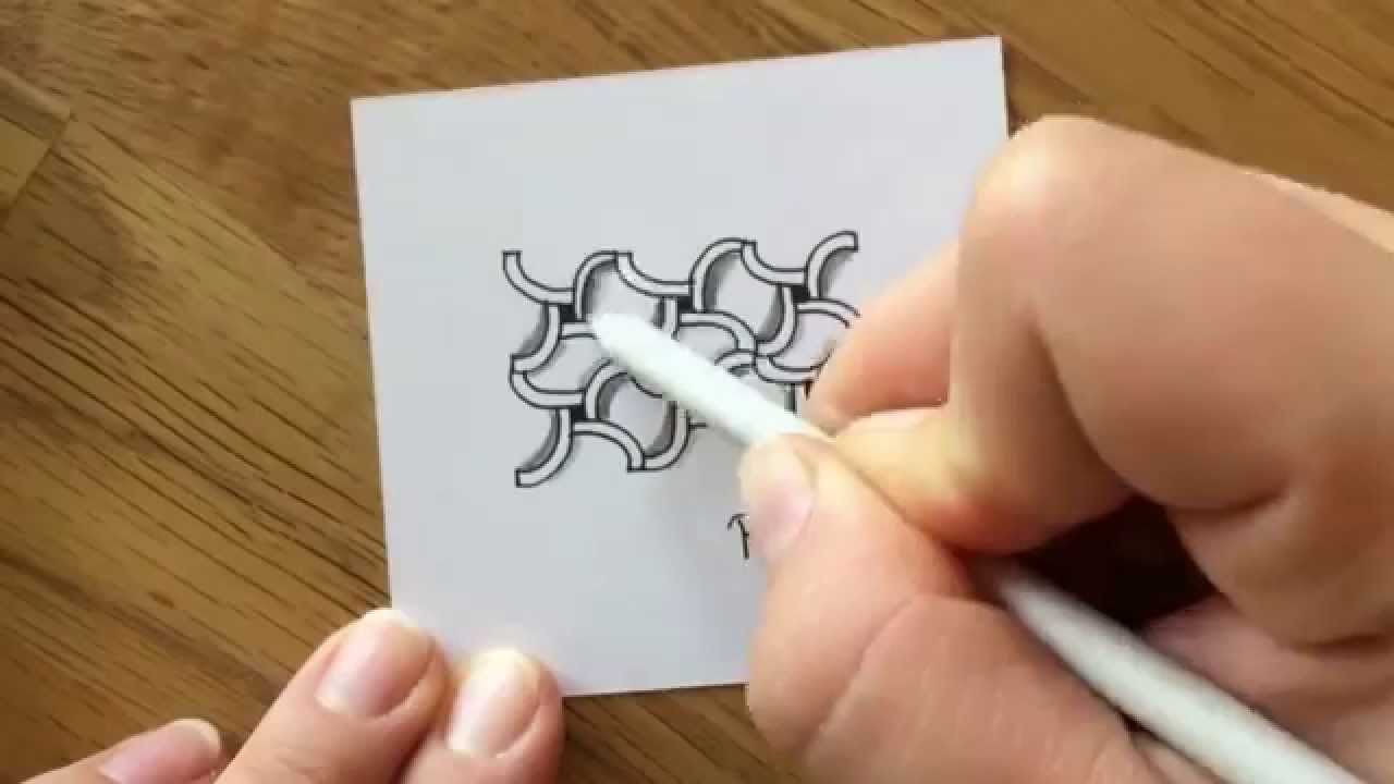 10 Zentangle-Muster im Zeitraffer #2