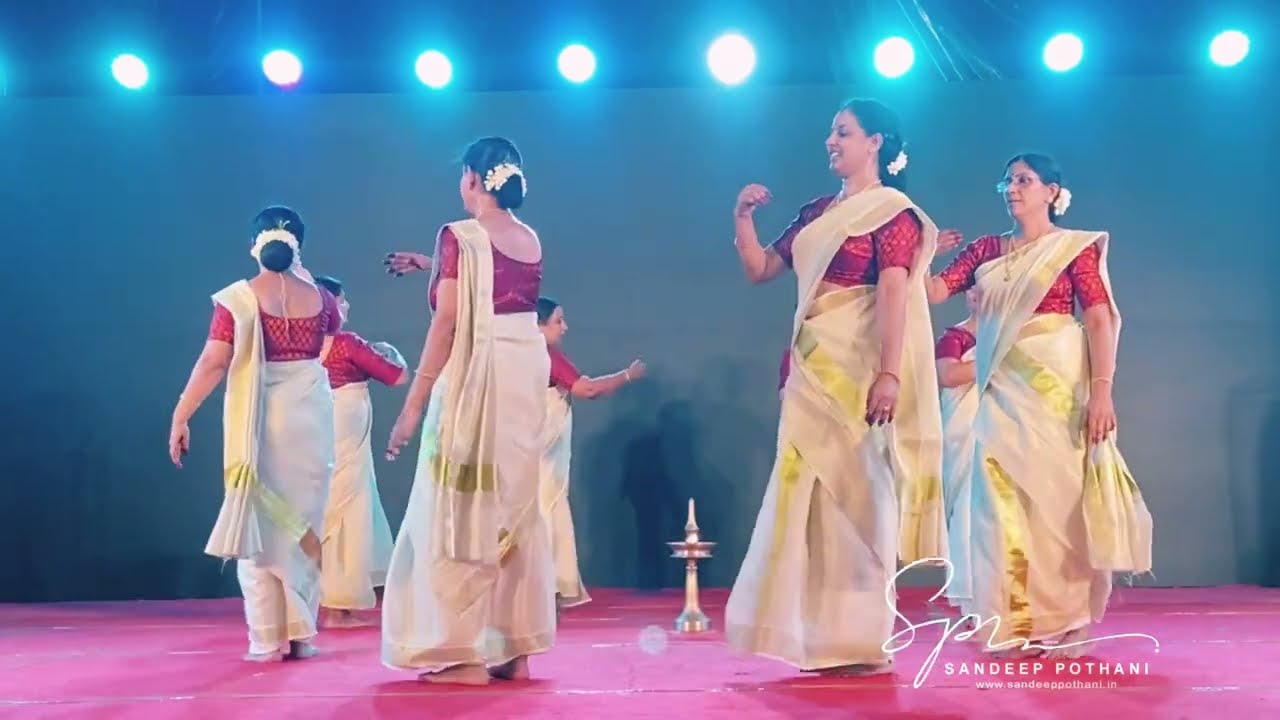 തിരുവാതിര | thiruvathira | manavalassery nss karayogam | ayyankavu thalappoli | kaikottikkali