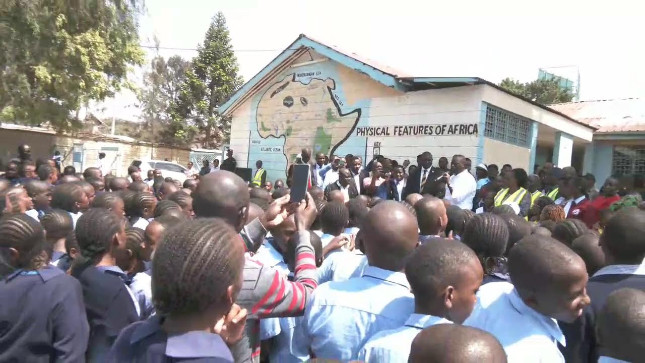 Central Kitchen Groundbreaking Bidii Primary School