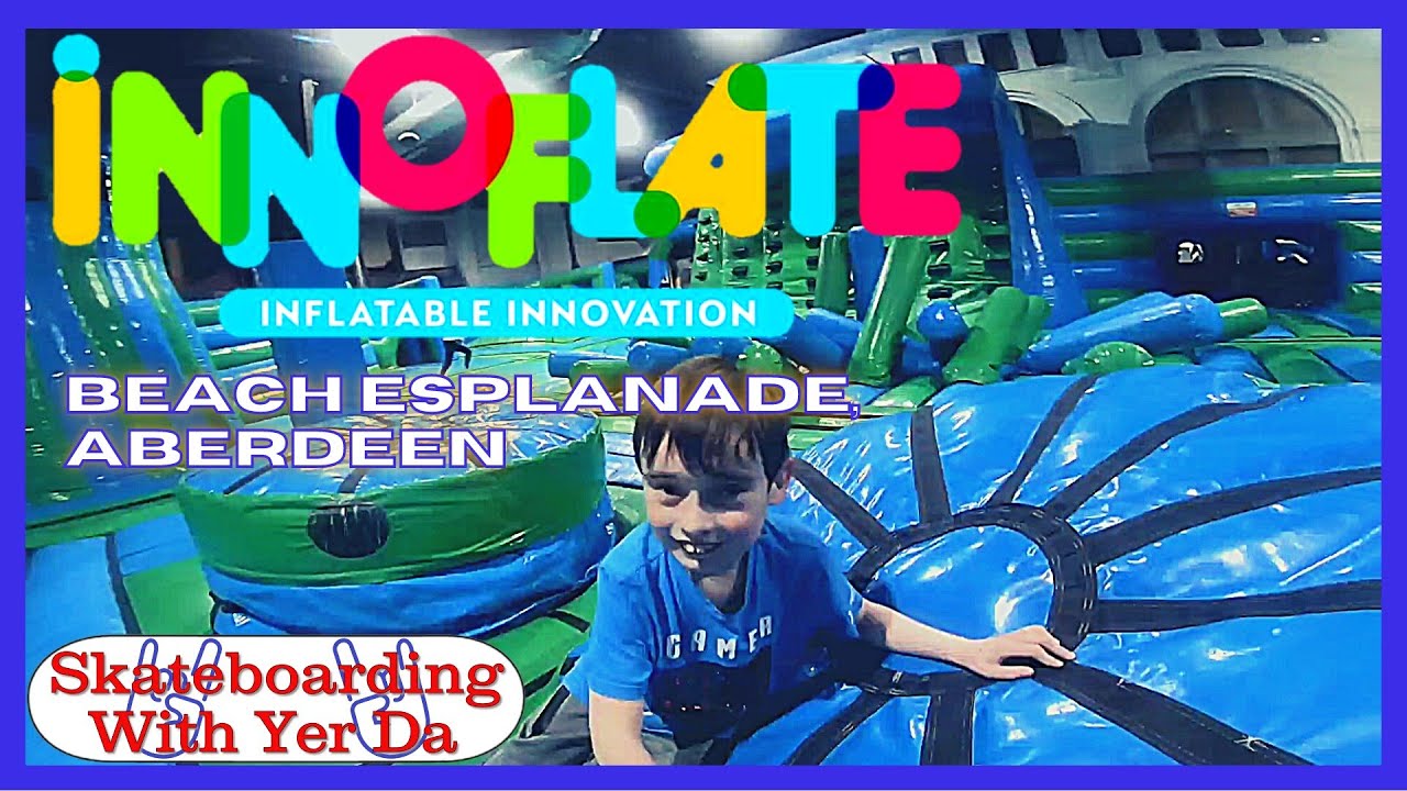 Innoflate, Aberdeen Beach Esplanade | Family Adventures #familyvlog #yerda #aberdeen