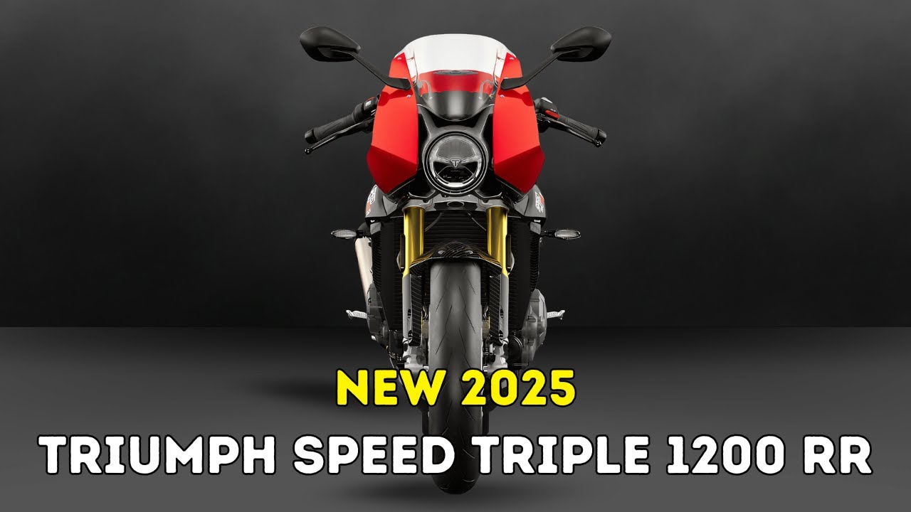 2025 Triumph Speed Triple 1200 RR Limited Edition: The Ultimate Performance Bike!