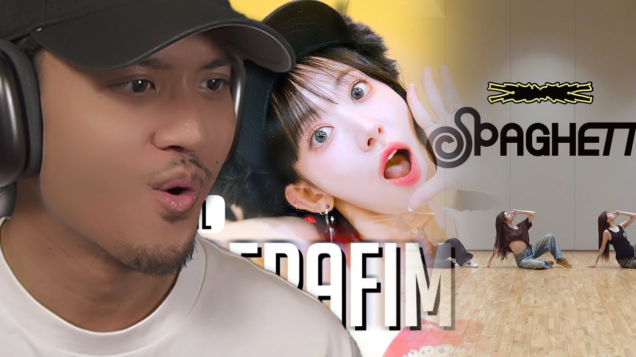 LE SSERAFIM «SPAGHETTI» (4K) | STUDIO CHOOM ORIGINAL + Танцевальная практика | РЕАКЦИЯ