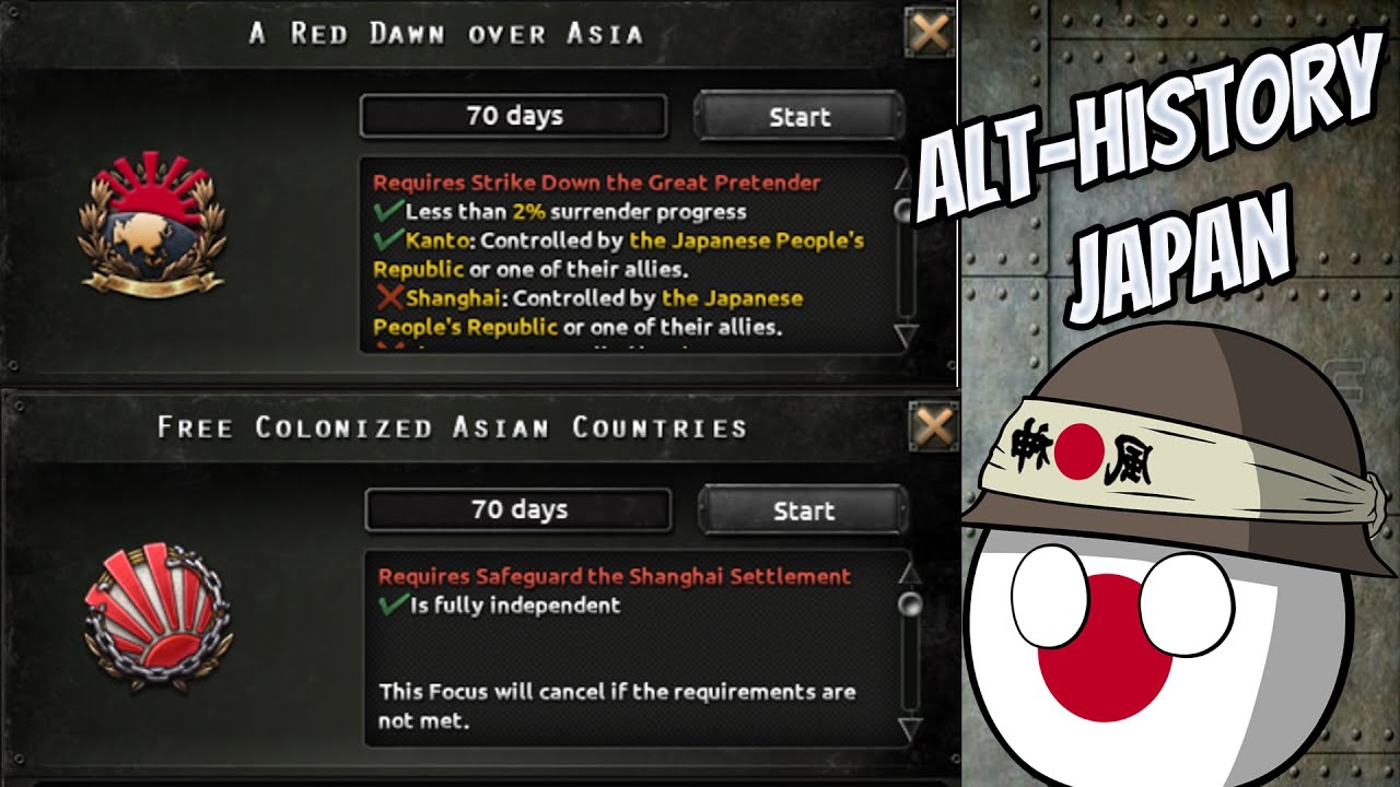 Japan getting NEW Alt-History! Dev Diary NCNS