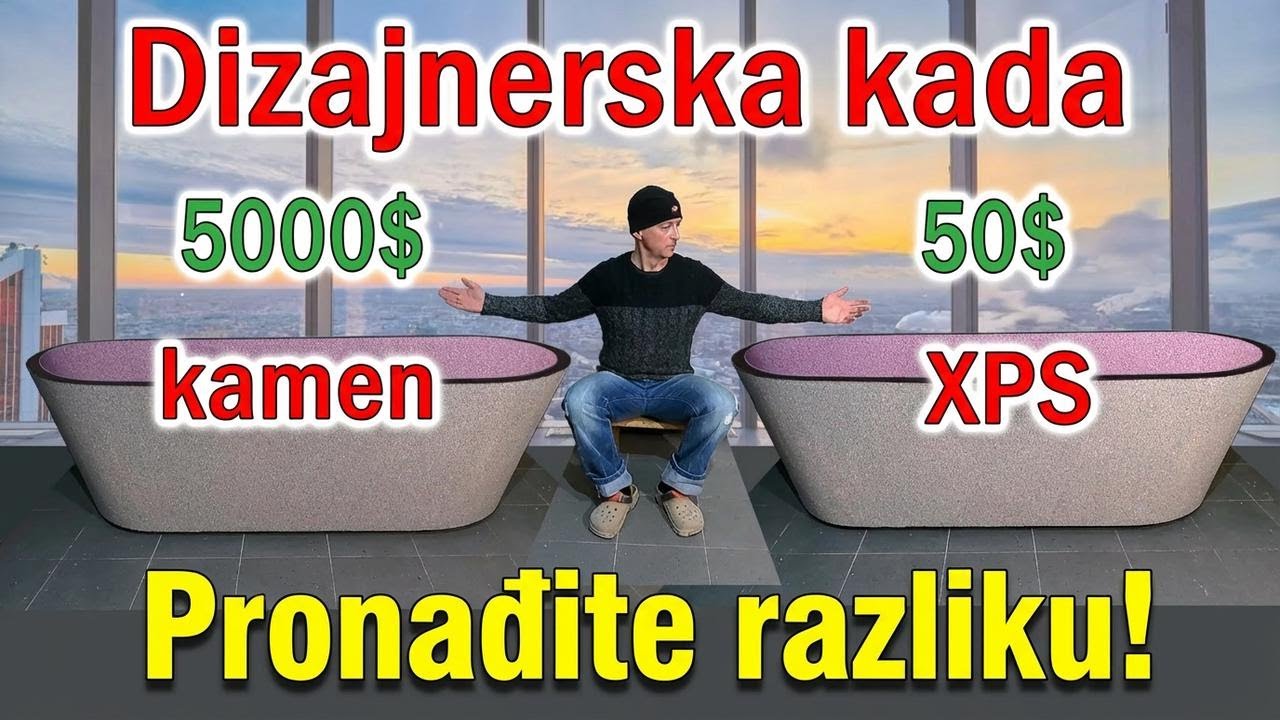 Kako sam napravio kadu od stiropora za puno manju cijenu!
