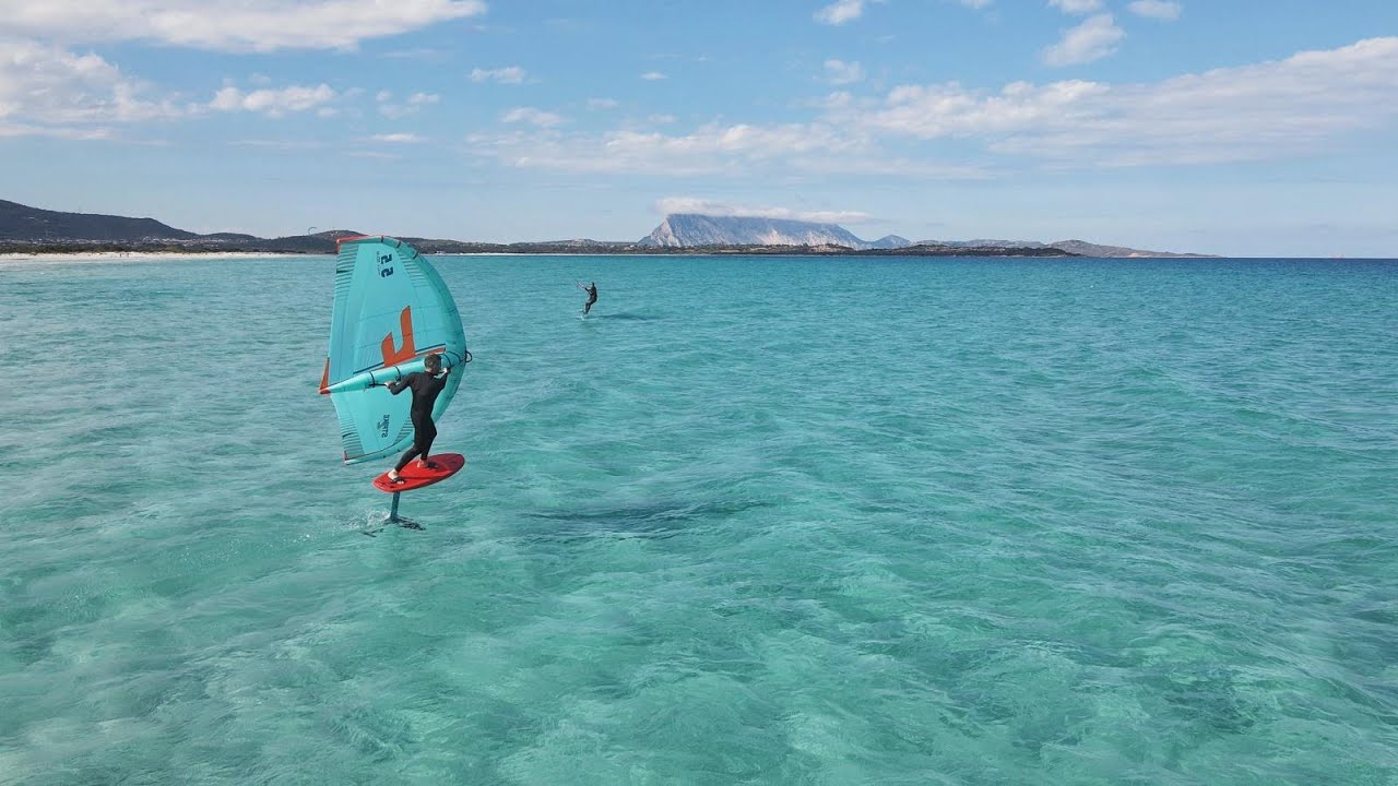 Test F-One Foil SK8  WING FOIL La Cinta Sardinia