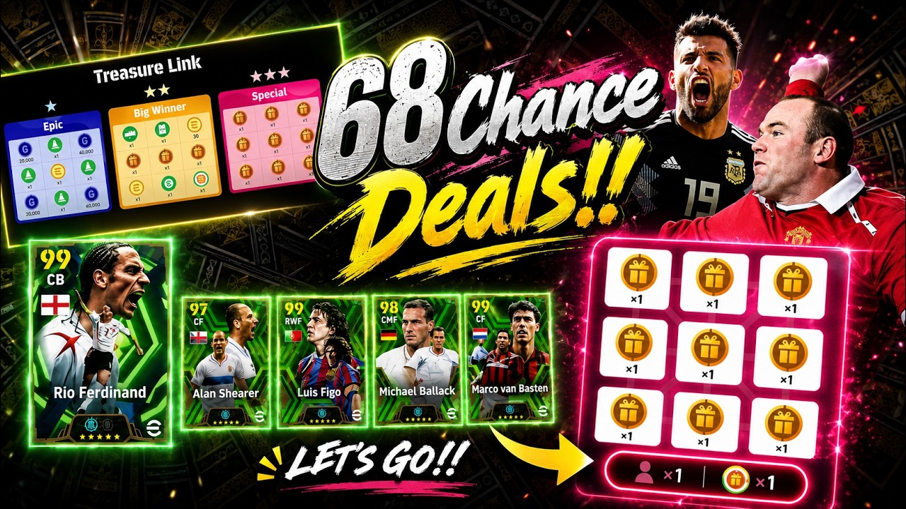 Treasure Link 3: Как получить максимум выгодных сделок 🎁 ~ eFootball 2026