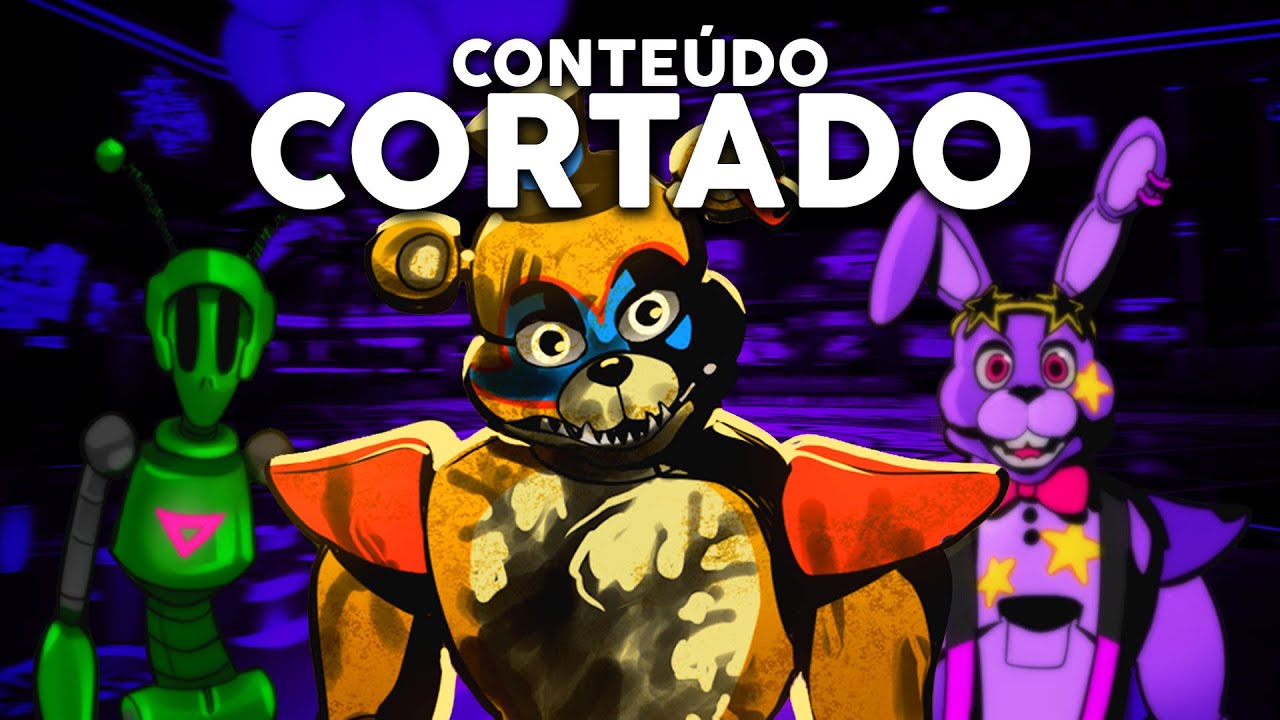 o MOD que trás TODO CONTEÚDO CORTADO de Security Breach
