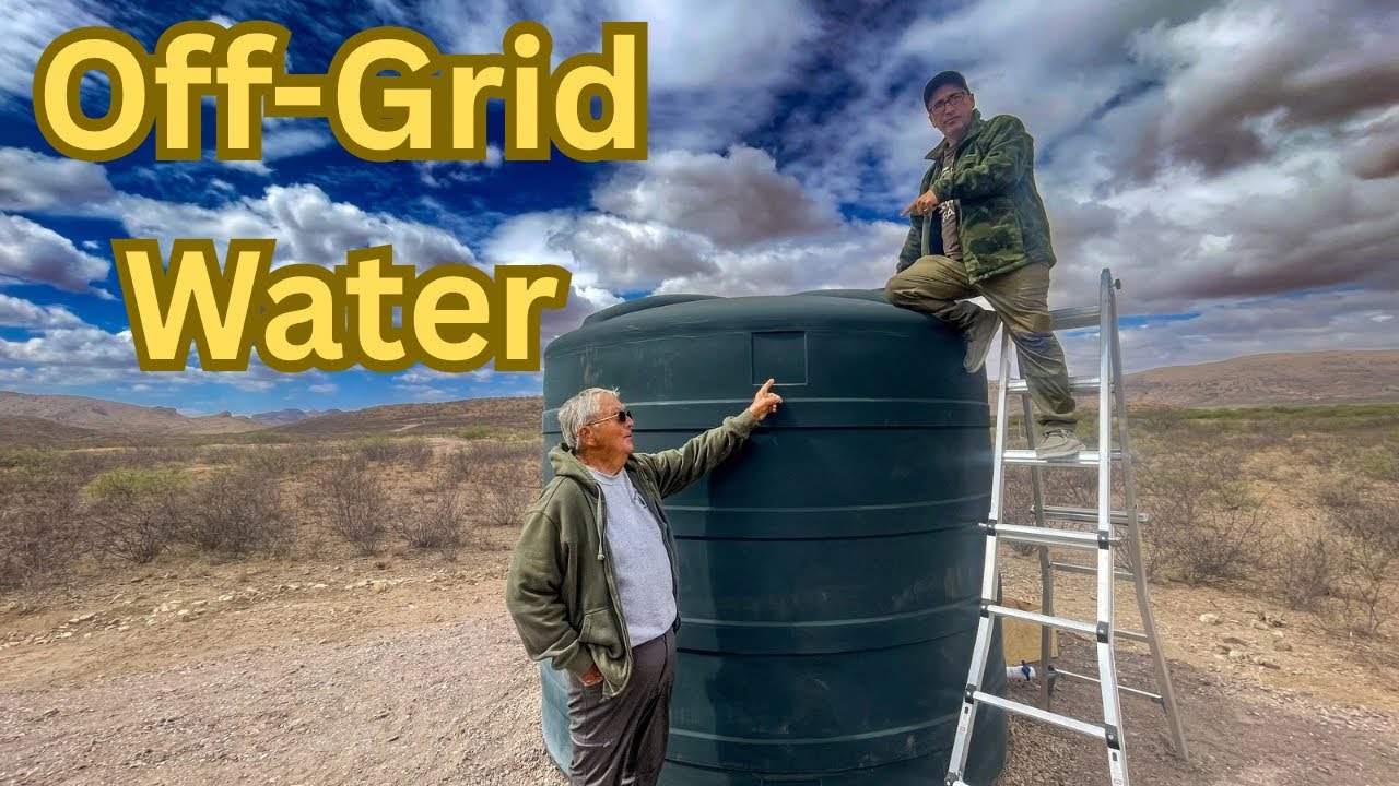 Our 2500 Gallon Water Tank Finally Arrived! | Off-Grid Desert Living & Unexpected Challenges