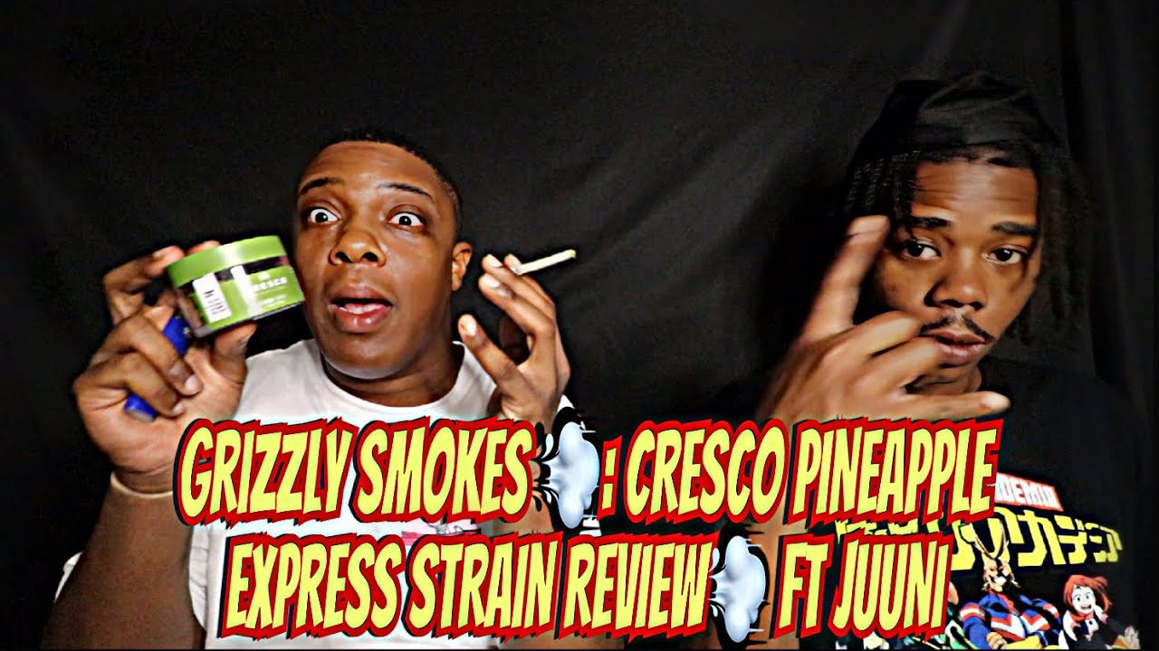 Grizzly Smokes 💨: CRESCO PINEAPPLE EXPRESS STRAIN REVIEW💨 FT @juuni_june