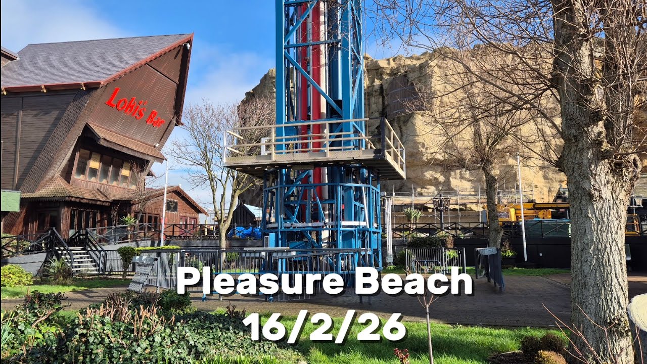 Blackpool Pleasure Beach February Half Term 16/2/26