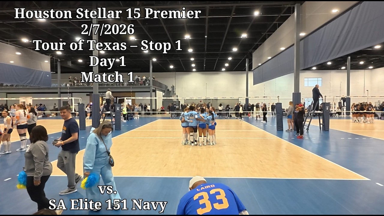 2026 Tour of Texas Stop 2 - 2/7/26 - Match 1 - H Stellar 15 Premier vs SA Elite 151 Navy