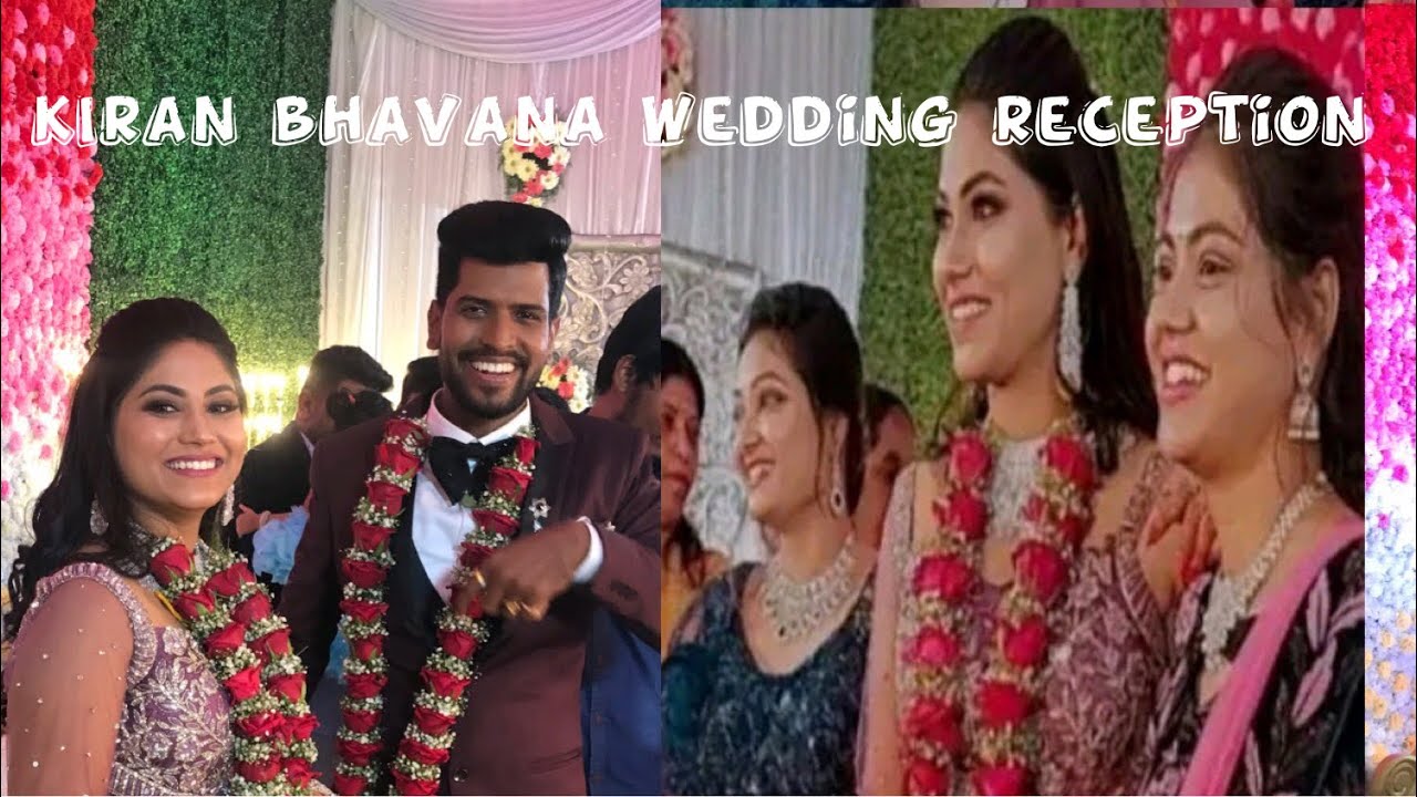 Roja serial priyanka nalkari sister BhavanaKiran wedding reception Video #priyankanalkari #viral