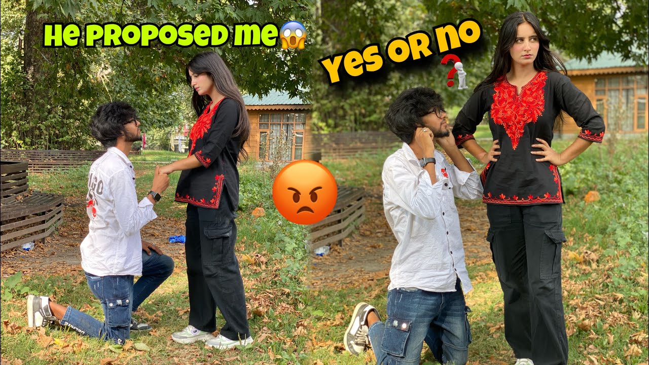 @fahim_naik__ propose me😳😱| prank gone wrong💔