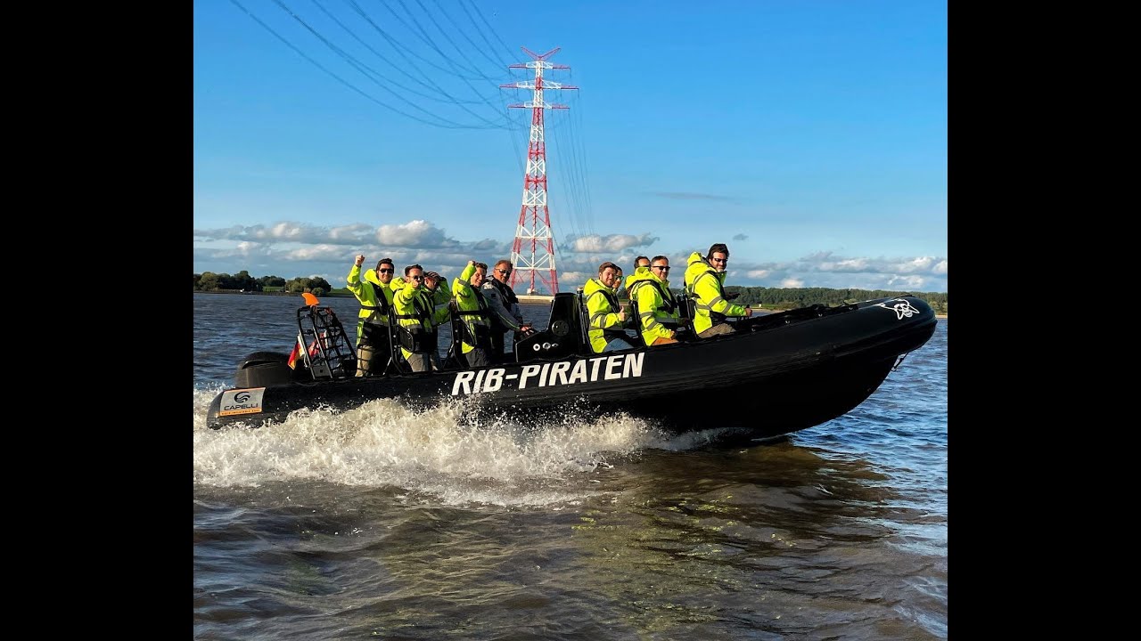 Speed Boot Fahren bei RIB Piraten