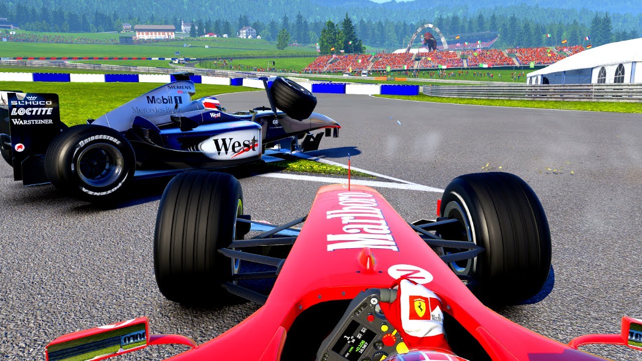 😍V10 MONSTER! F1 2002 im MODERNEN F1 Game! | F1 2020 Mod