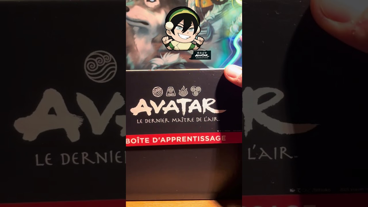 Ouverture box d’apprentissage avatar Magic 