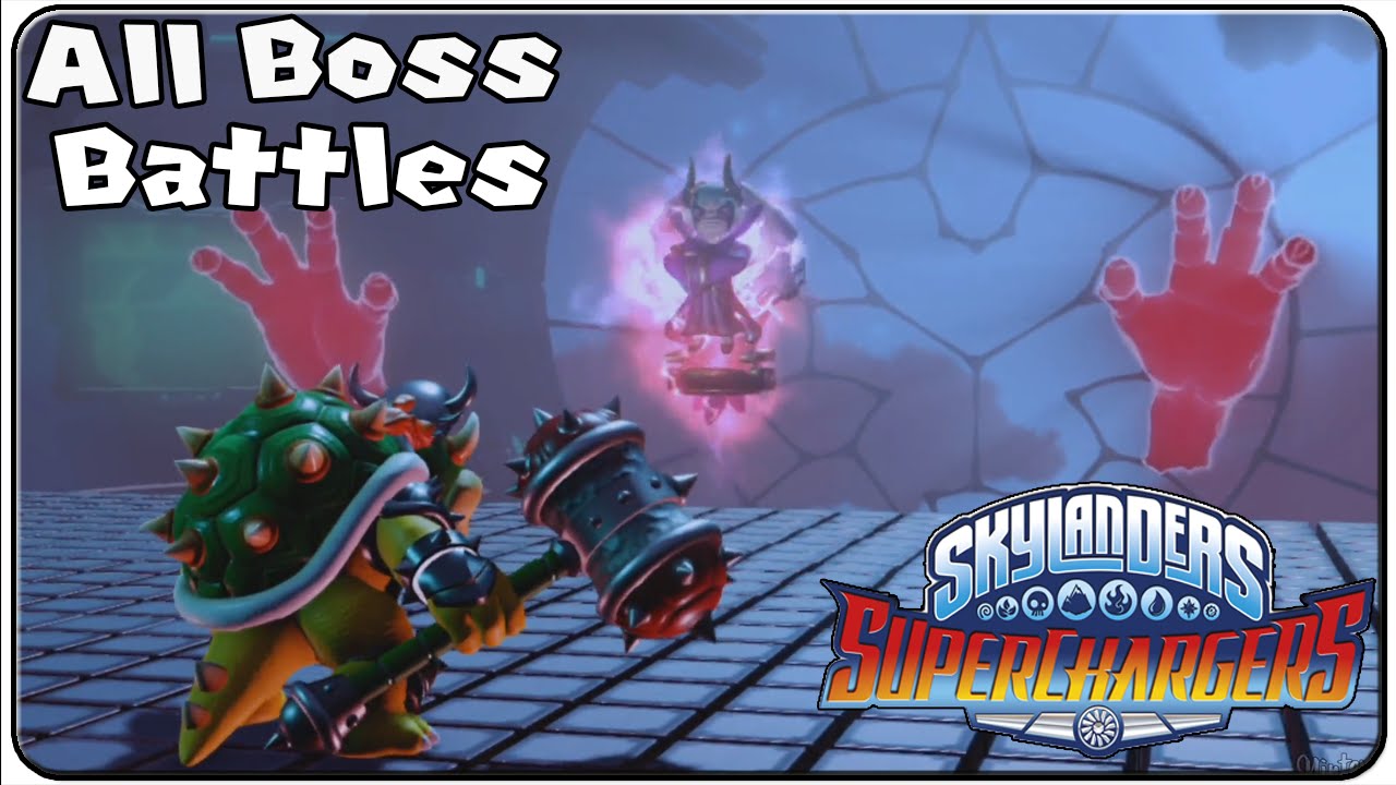Skylanders Superchargers All Bosses