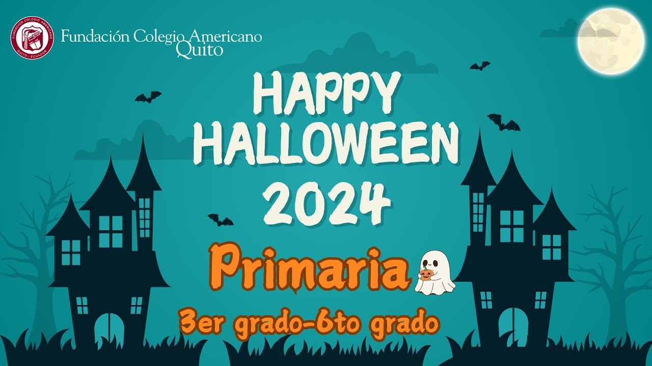 Transmisión en Vivo Halloween 3er Grado - 6to Grado 2024