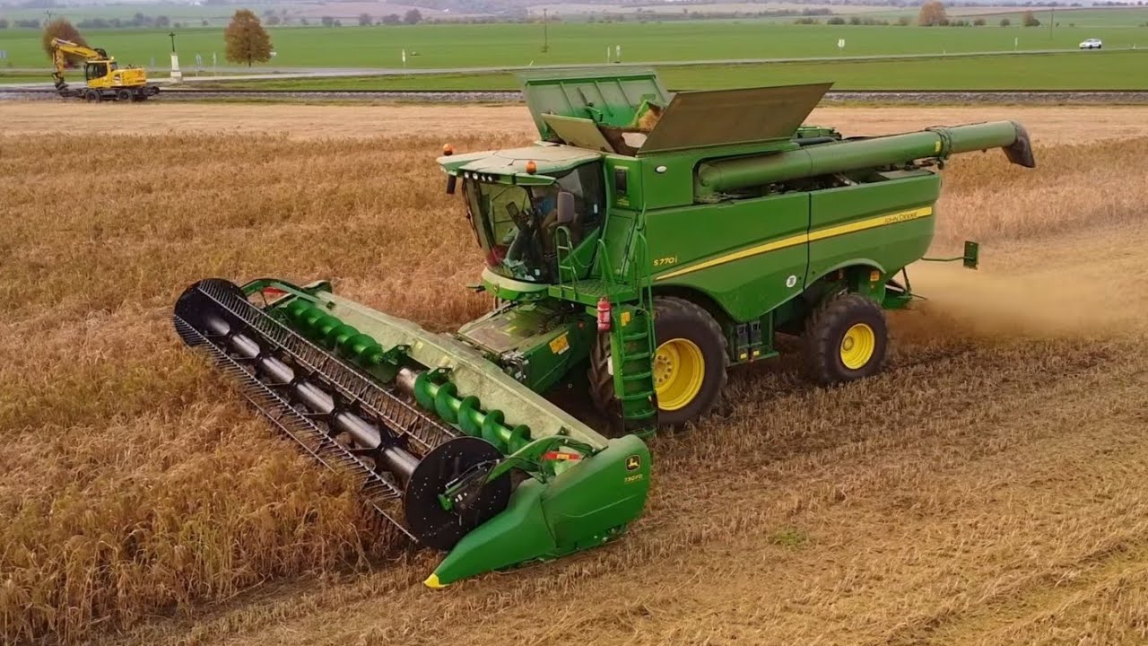 Žně 2022 | Sklizeň Prosa | John Deere S770i