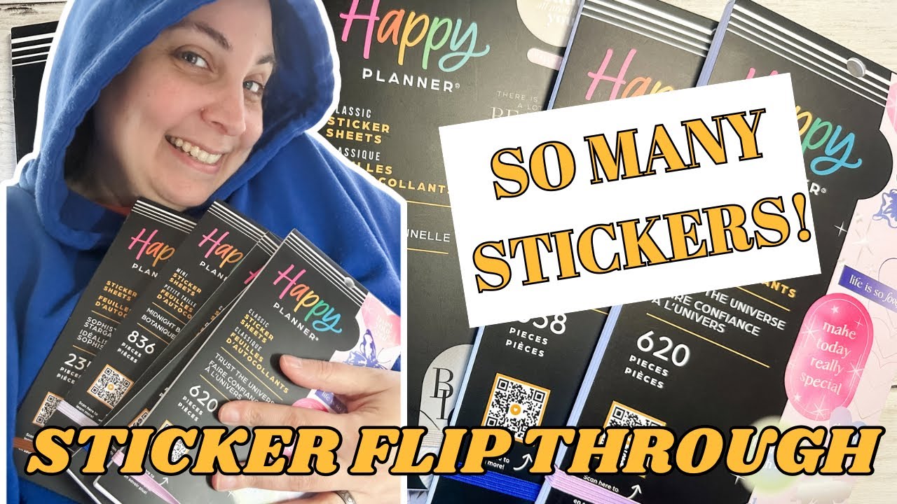 NEW HAPPY PLANNER STICKERS! Large, classic, mini & Taylor Swift?! | Spring 2024 release
