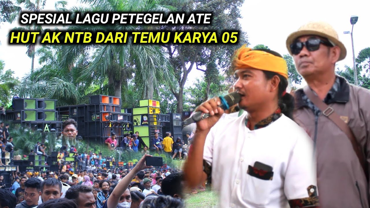MERINDING PERTAMA KALI TEMU KARYA 05 MENGIKUTI FESTIVAL KECIMOL AK NTB DI TAMAN KOTA SELONG