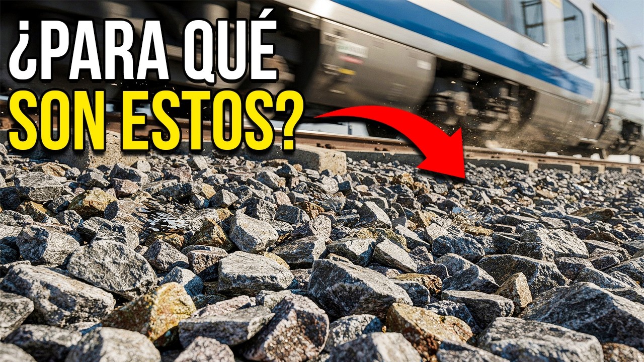 ¿Para Qué Sirven REALMENTE las Piedras en las Vías del Tren?
