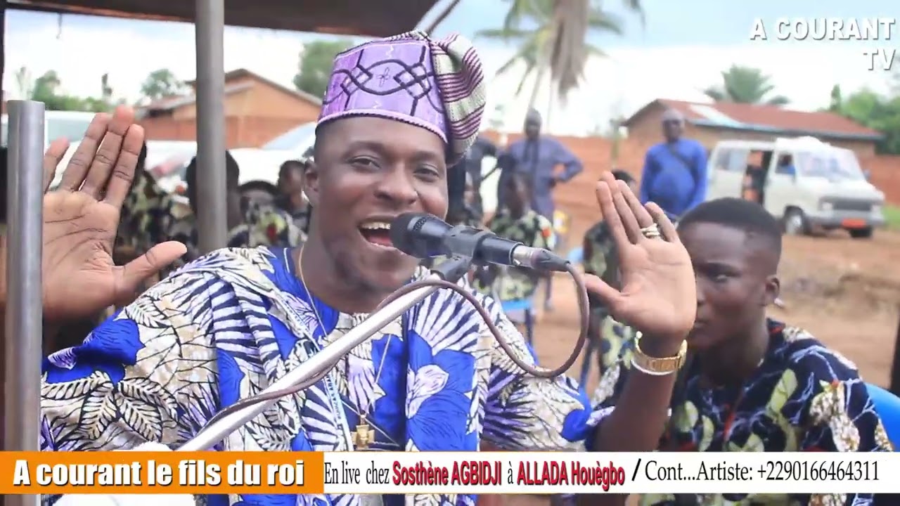 A Courant le fils du roi à Allada Houègbo chez Sosthene AGBODJI