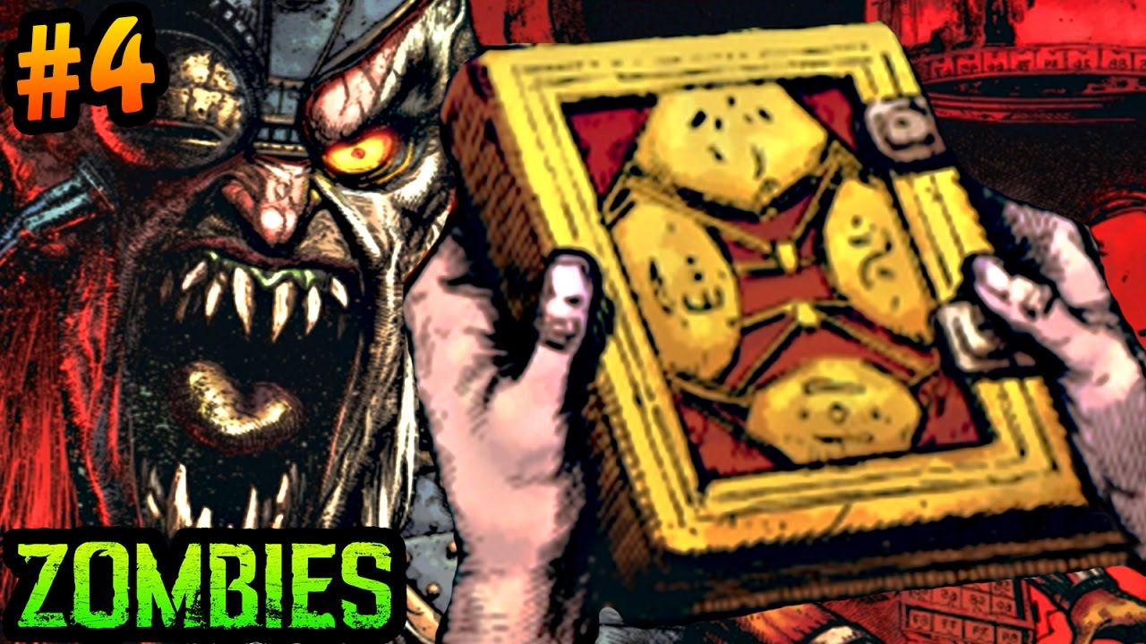REMADE MAP LOAD SCREEN, KRONORIUM ORIGIN FINALLY REVEALED! BLACK OPS 3 ZOMBIES COMIC 4 LIVE READING