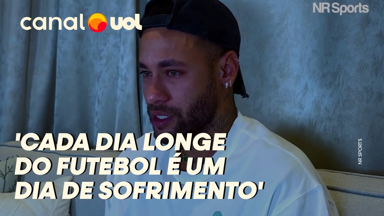 NEYMAR CHORA AO FALAR DE LESÃO NO JOELHO E PROJETA RETORNO NO AL-HILAL: 'NUNCA VOLTO MEIA-BOCA'