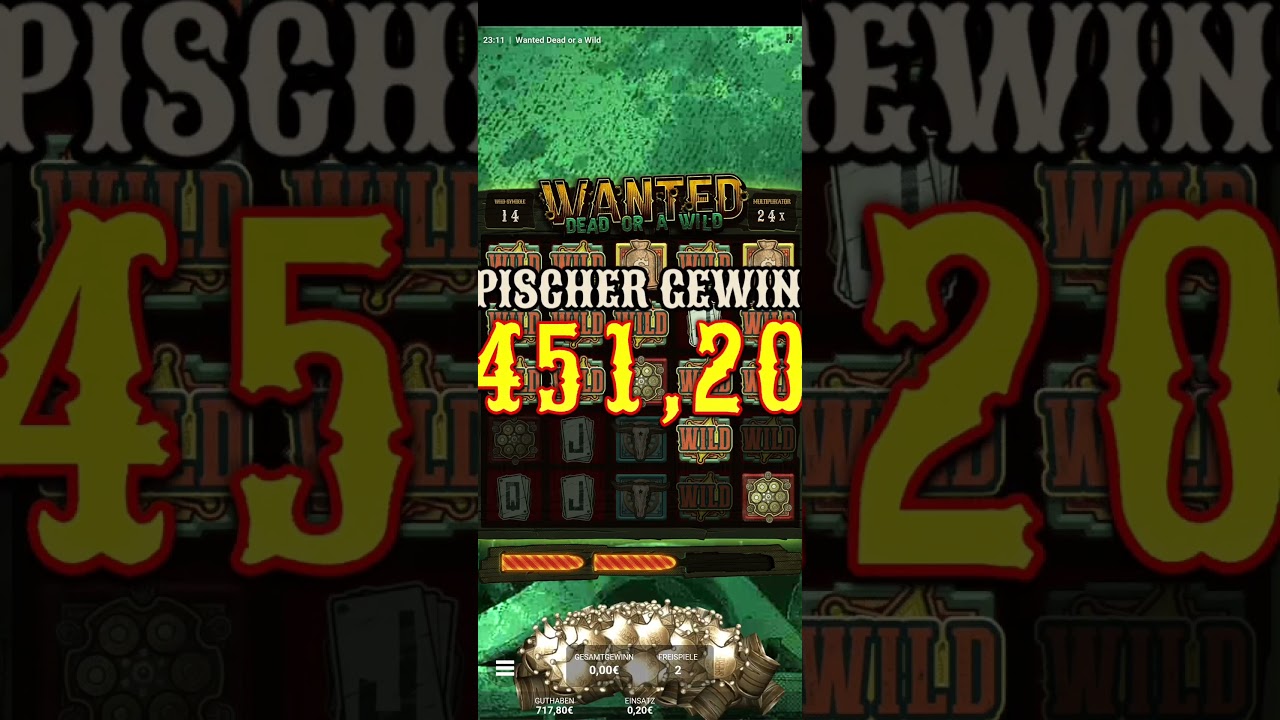4996X Big Win WANTED DEAD OR A WILD