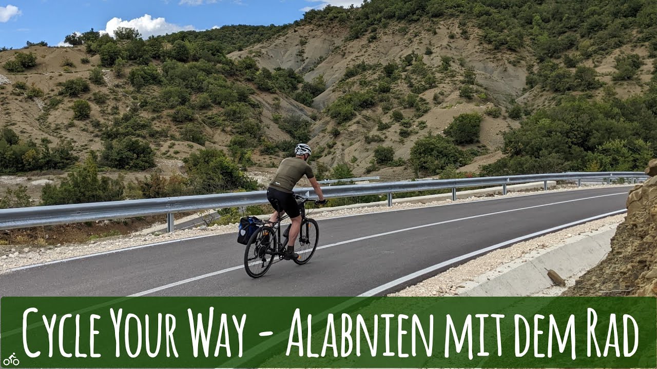 Mit dem Fahrrad durch Albanien - Tirana und Nationalparks